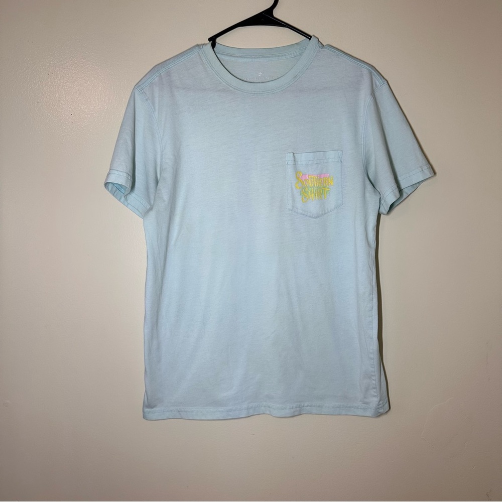 Simply Southern Light Blue Short Sleeve Tee